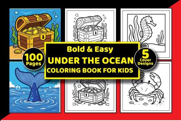 Bold Easy Ocean Scene Coloring Pages Amp Graphics